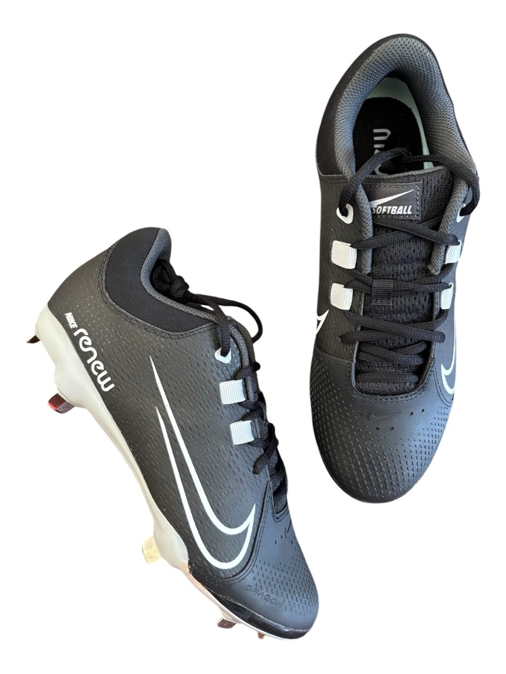 Nike Hyperdiamond 4 Pro Softball Cleats Women’s Size 8.5 Black CZ5920-010
